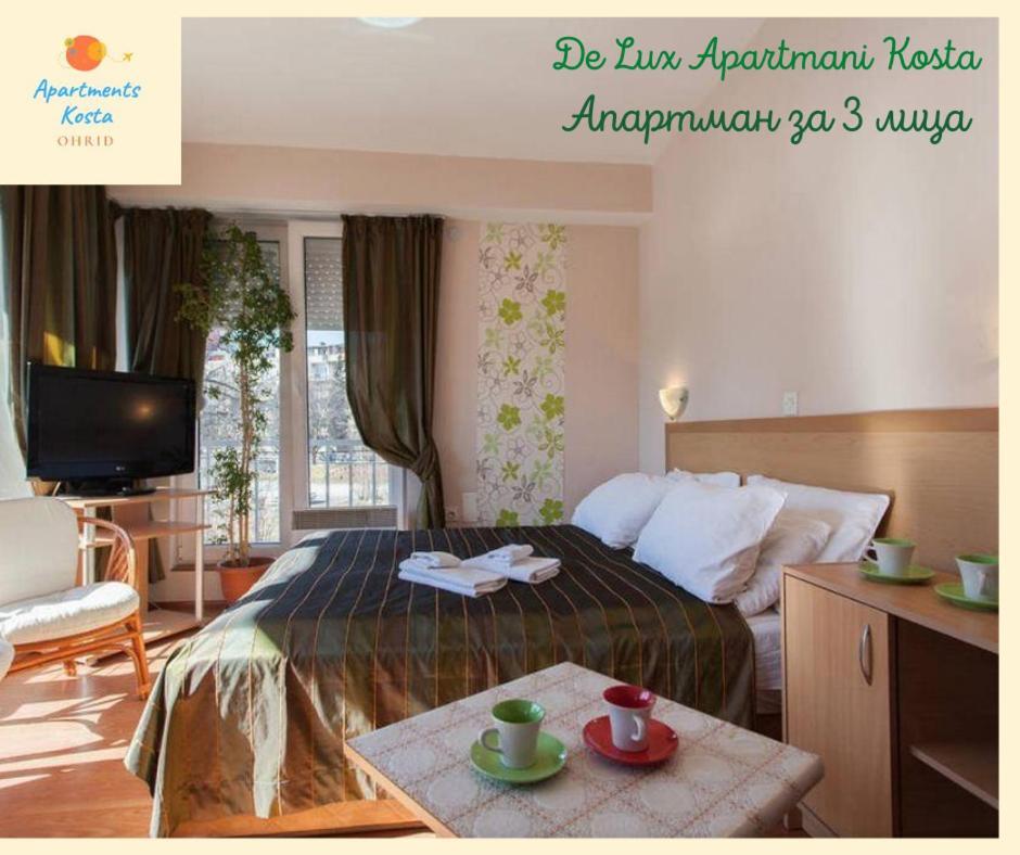 De Lux Apartments Kosta Center Ohrid Luaran gambar