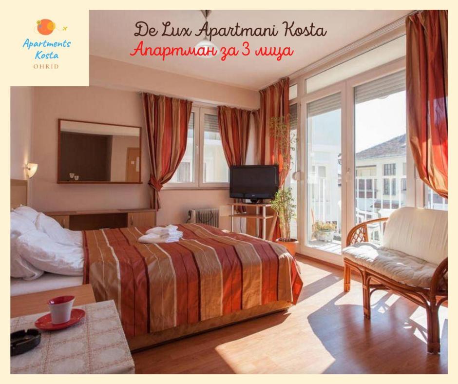 De Lux Apartments Kosta Center Ohrid Luaran gambar