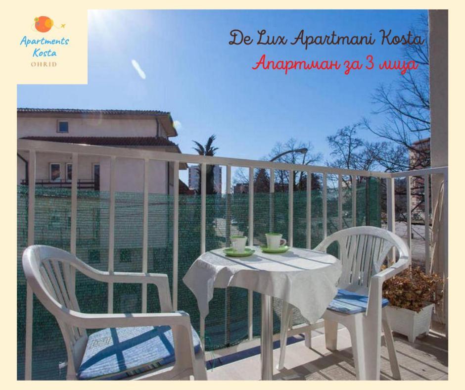 De Lux Apartments Kosta Center Ohrid Luaran gambar
