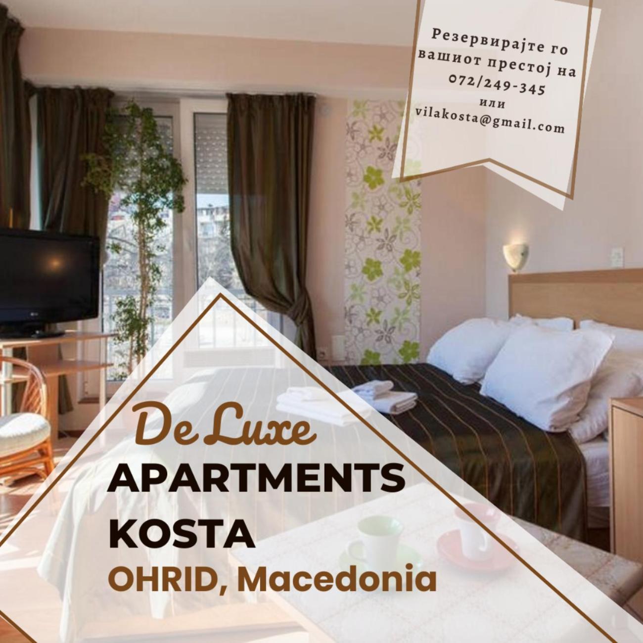 De Lux Apartments Kosta Center Ohrid Luaran gambar